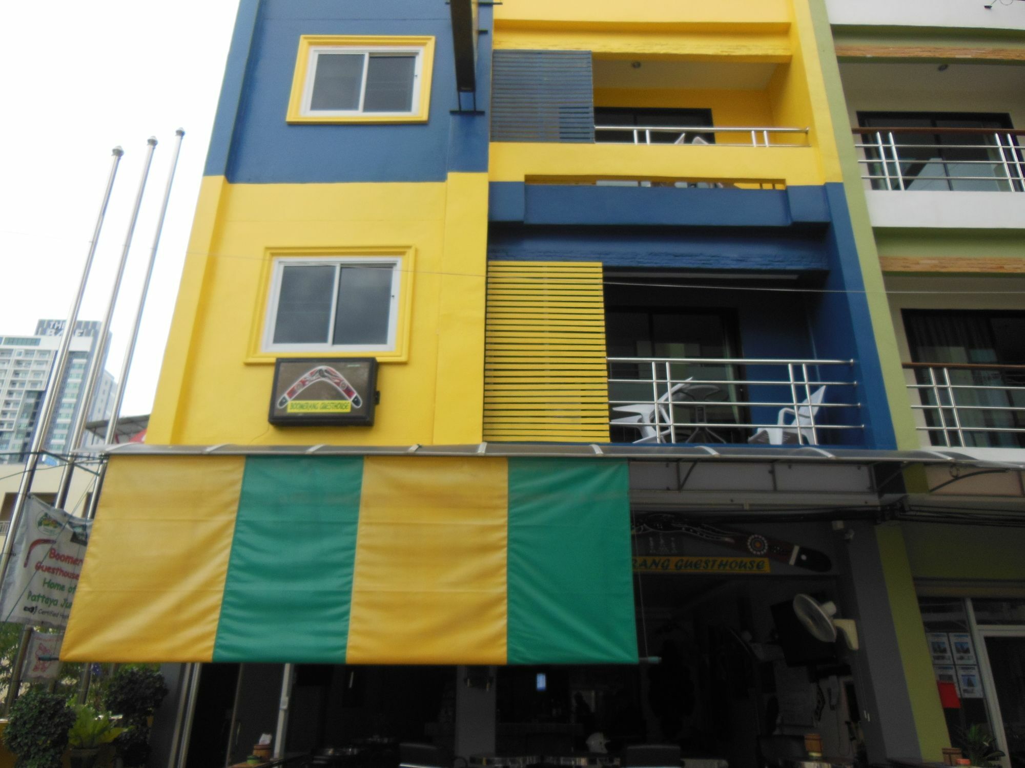 Boomerang Guesthouse And Bar Pattaya Eksteriør bilde